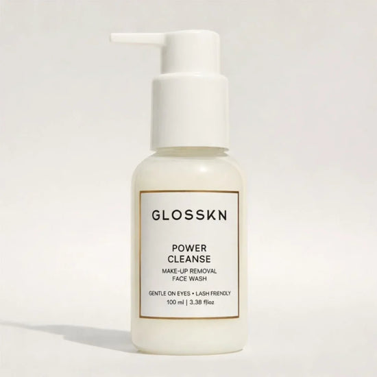 Glosskn Power Cleanse Face Wash 100ml Bottle - Lash Friendly Makeup Removing Face Wash