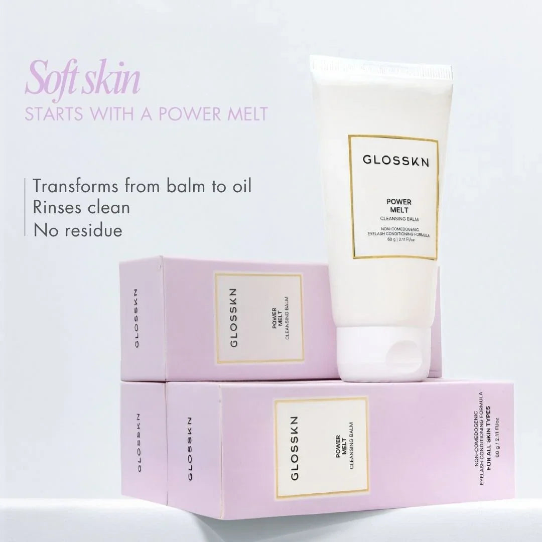 Power Melt - Face Cleansing Balm - GLOSSKN